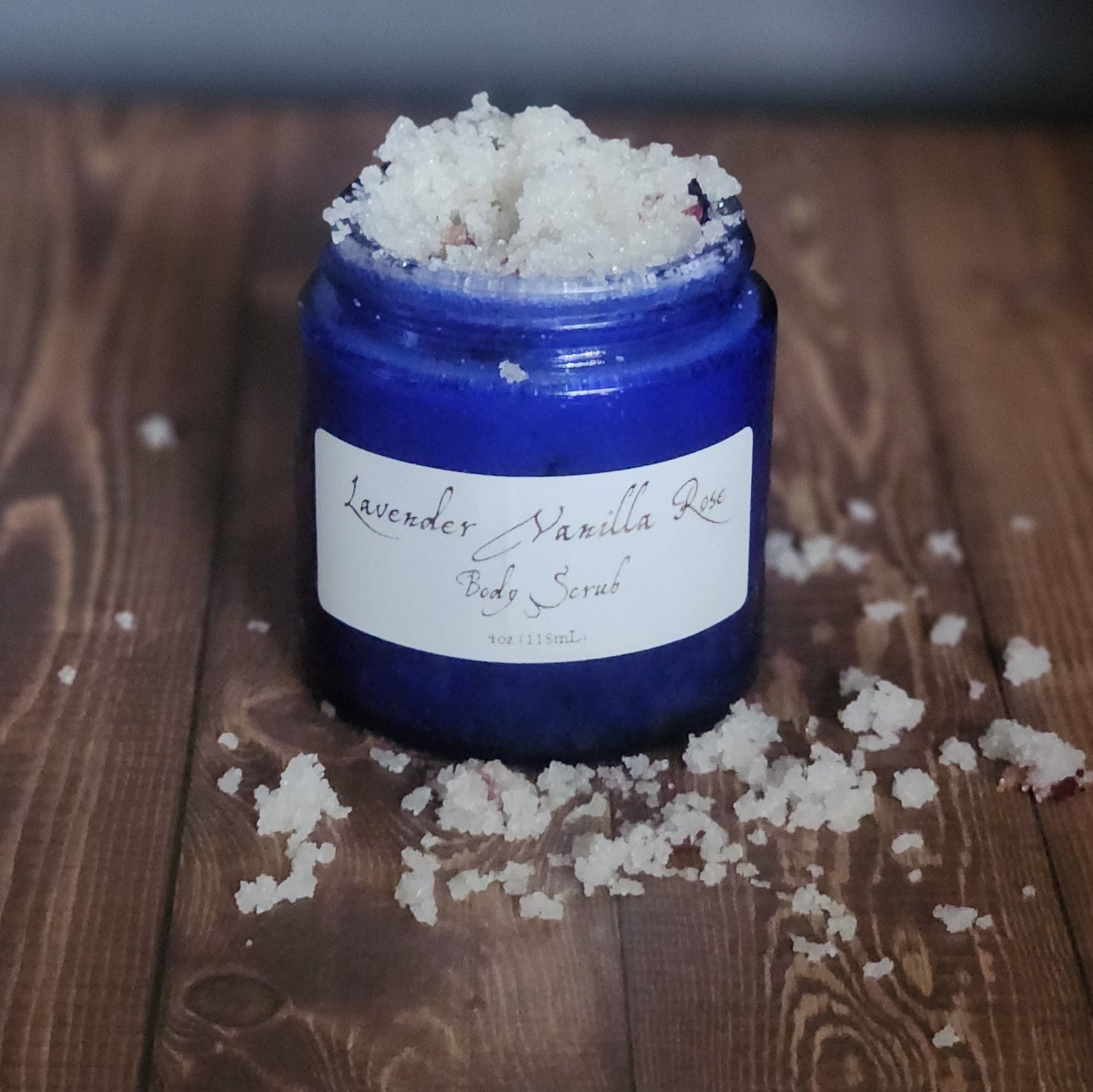 Lavender Vanilla Rose Body Scrub